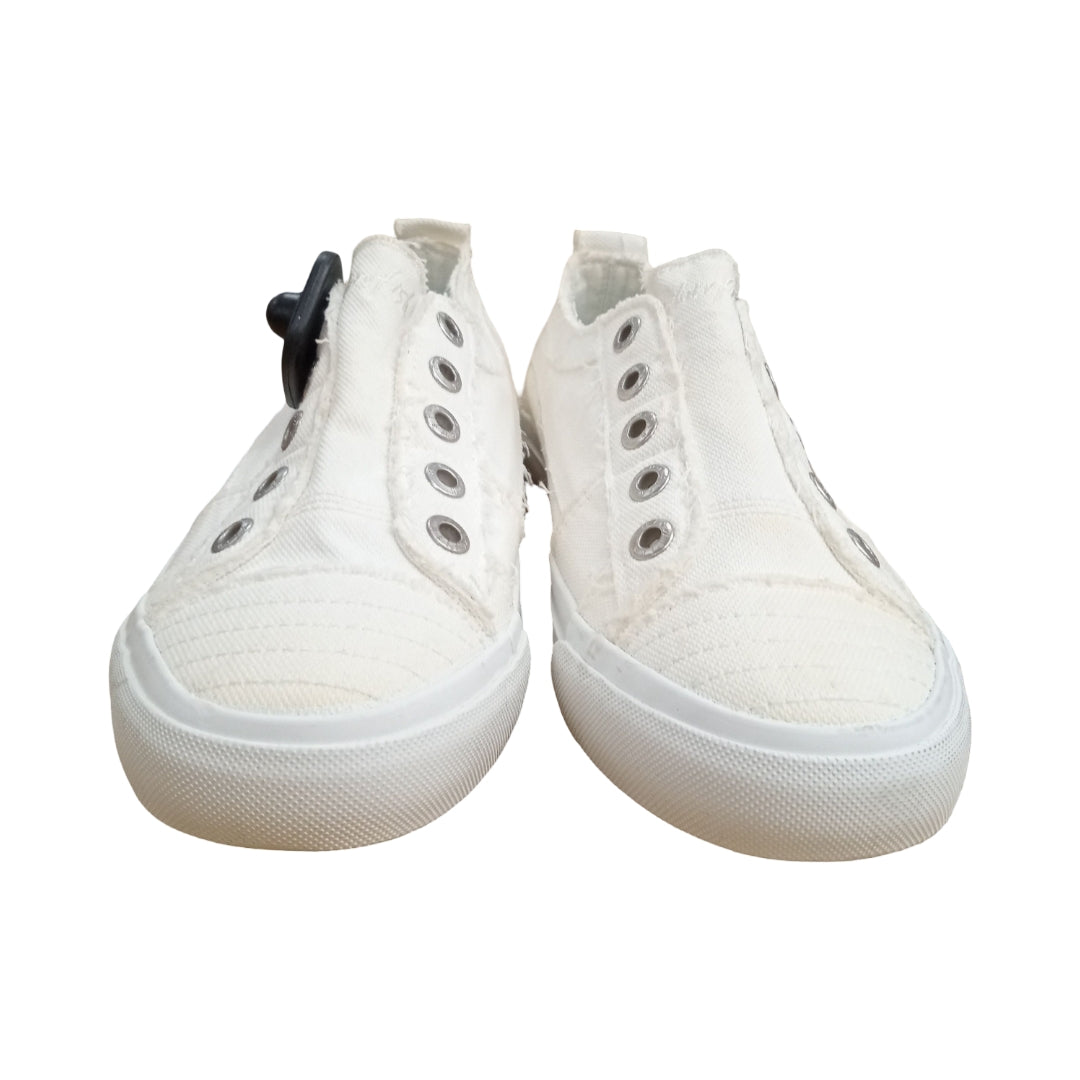 Shoes Heels Block By Blowfish In White, Size:9.5