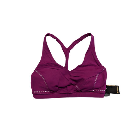 Athletic Bra By Lululemon In Purple, Size:10