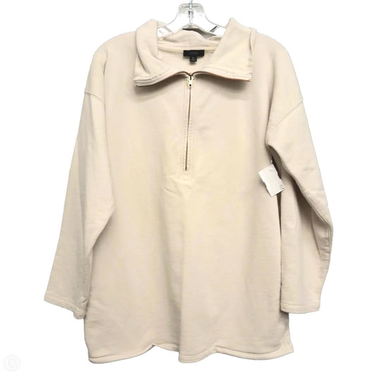 Athletic Pullover By J. Crew In Beige, Size: S