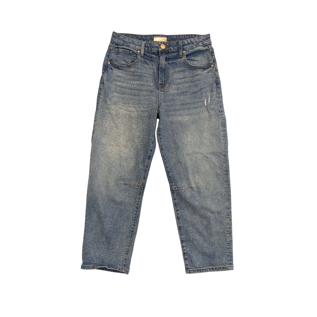 Jeans Boyfriend By Kut In Blue Denim, Size:8