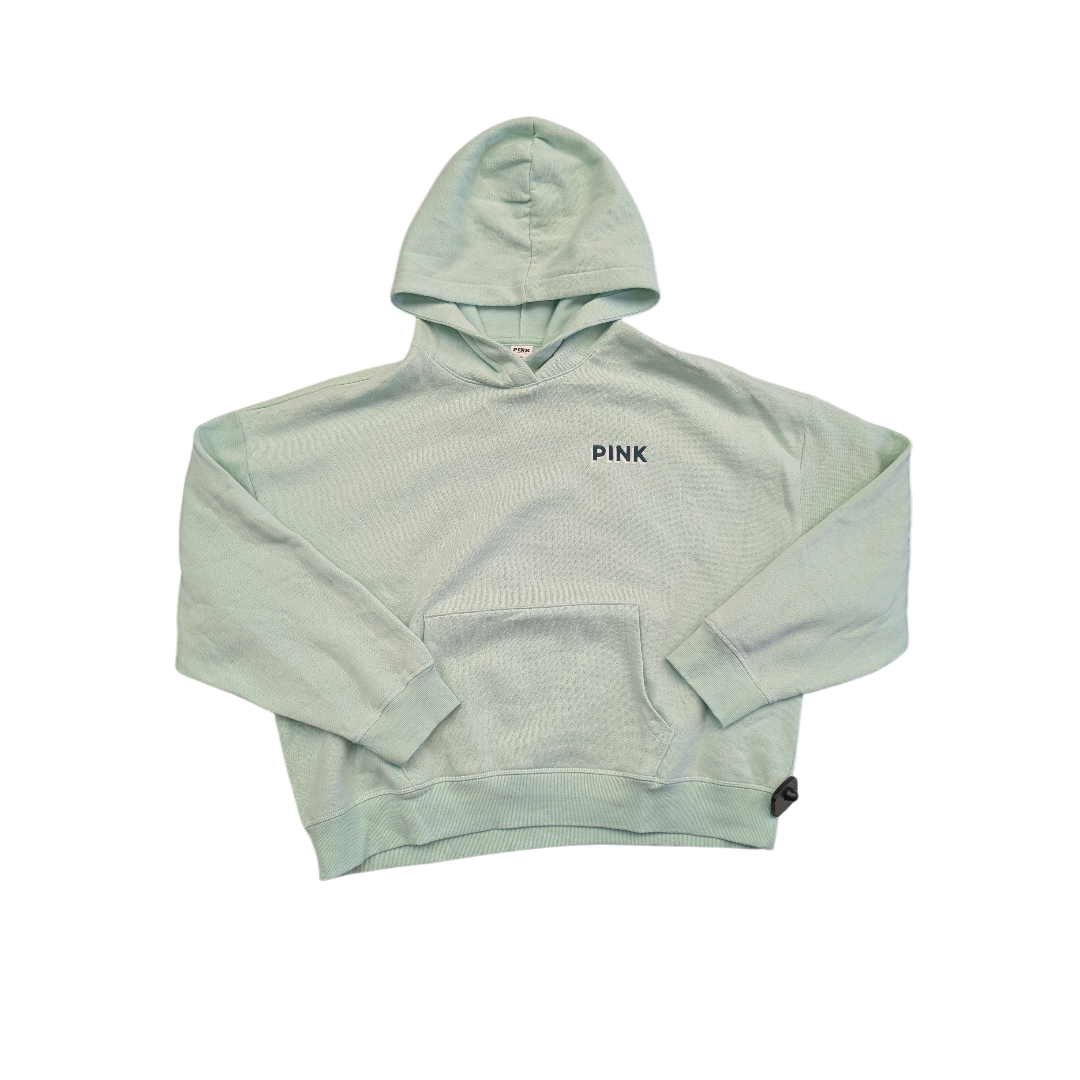 Athletic Sweatshirt Hoodie By Pink In Green, Size:Xl