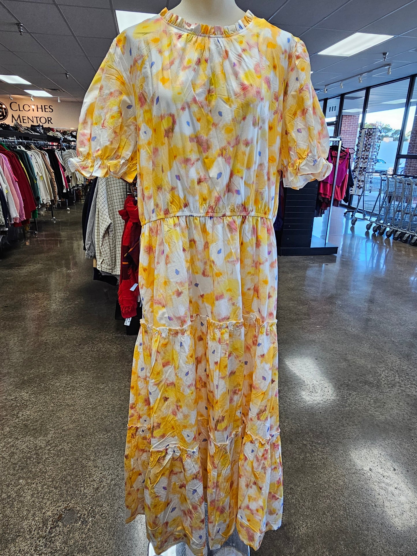 Dress Casual Maxi By Hayden La In Yellow, Size:1X
