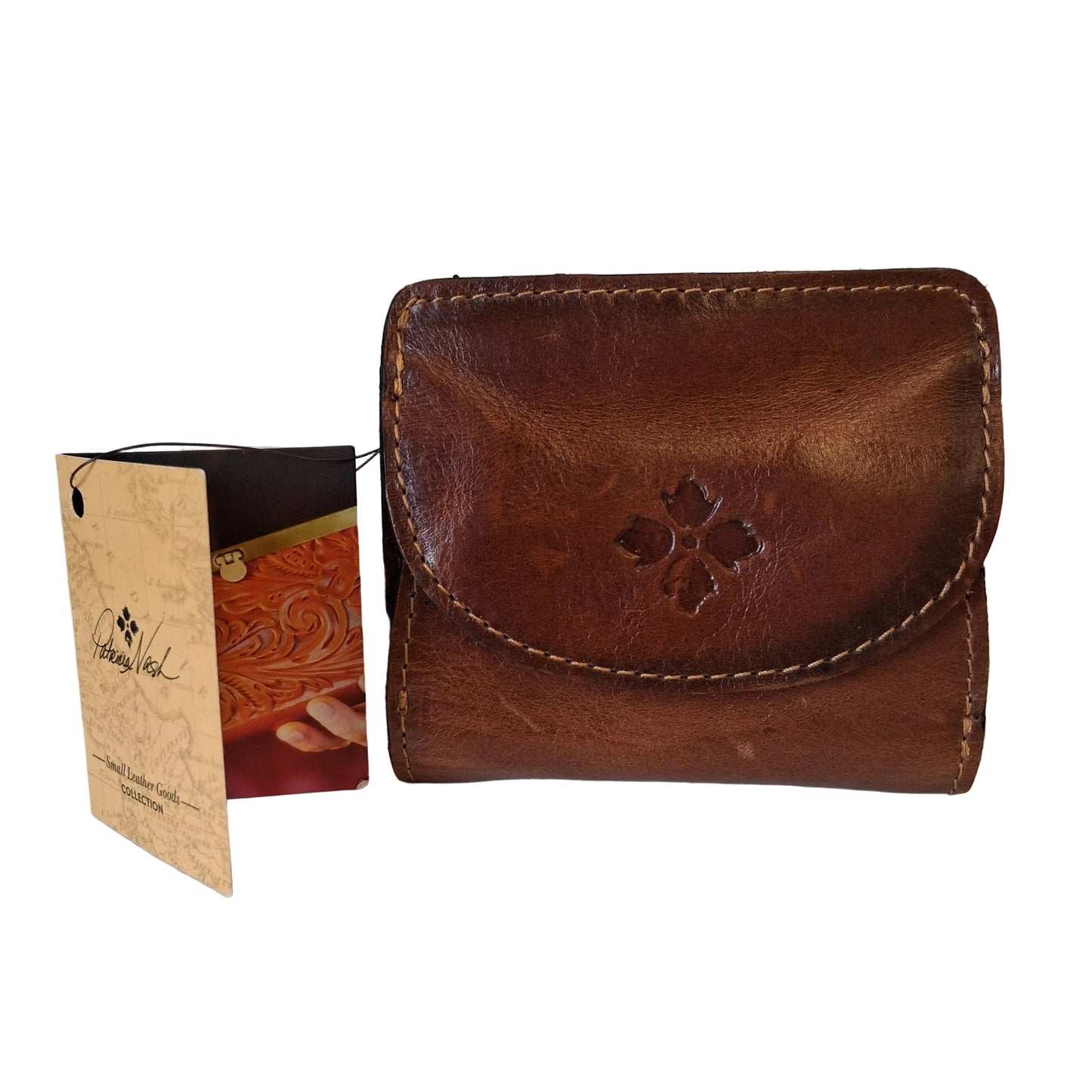 Wallet Designer By Patricia Nash In Brown, Size:Small