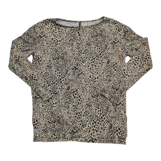 Top Ls Designer By Lilly Pulitzer In Animal Print, Size:Xxs