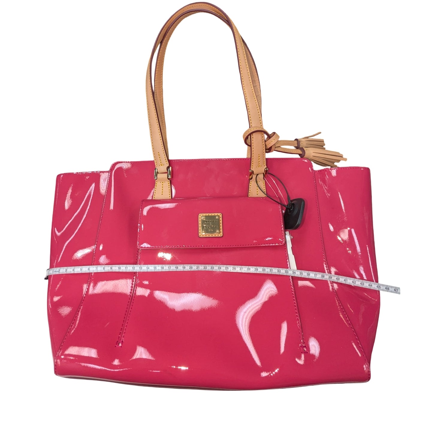 Handbag Designer By Dooney And Bourke In Pink, Size:Large