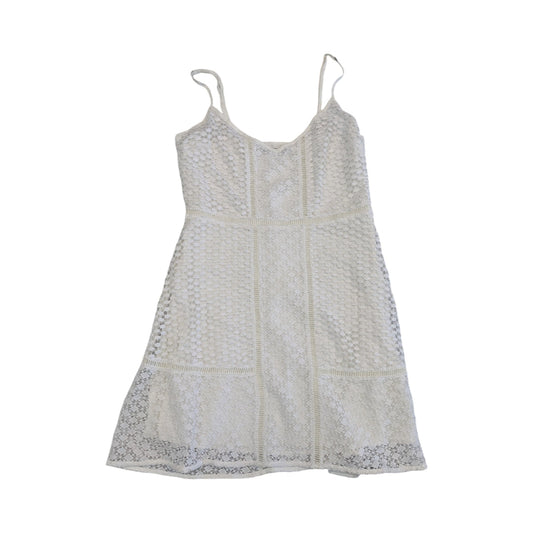 Dress Casual Short By Abercrombie And Fitch In White, Size:M