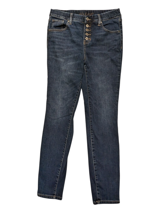 Jeans Skinny By Jag In Blue Denim, Size:10