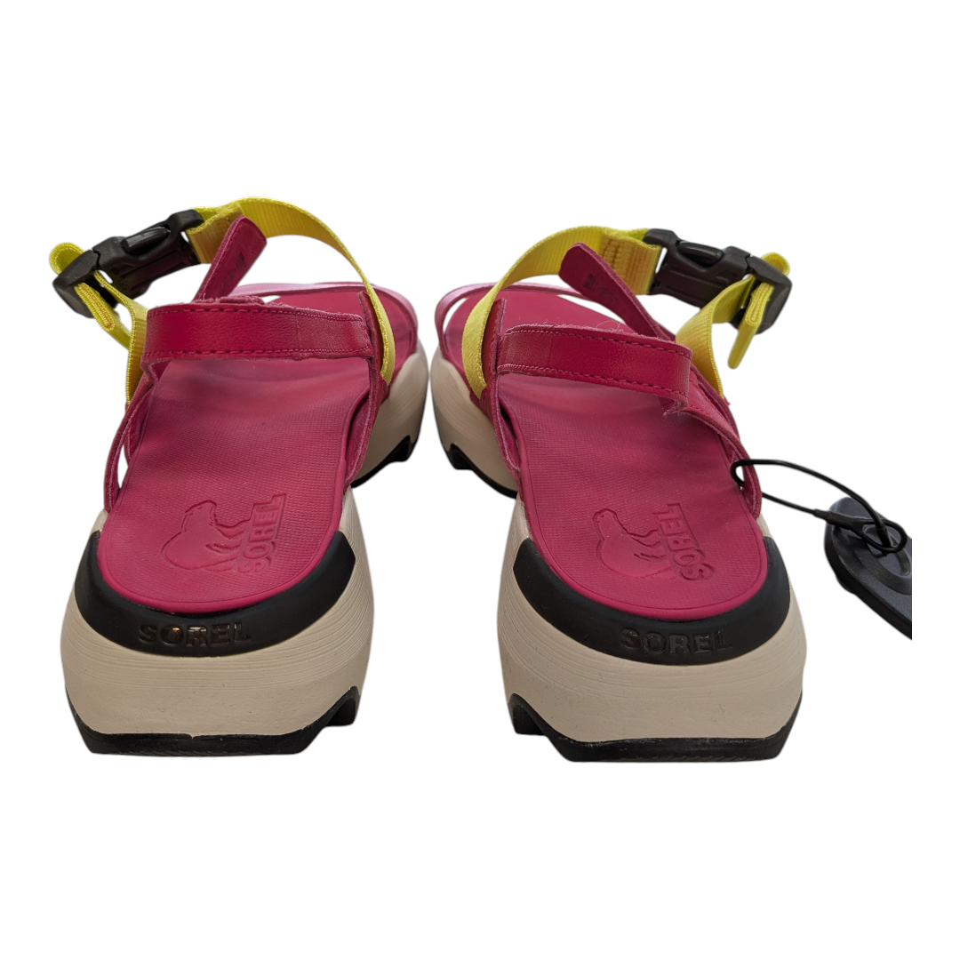 Sandals Designer By Sorel In Pink, Size:8.5