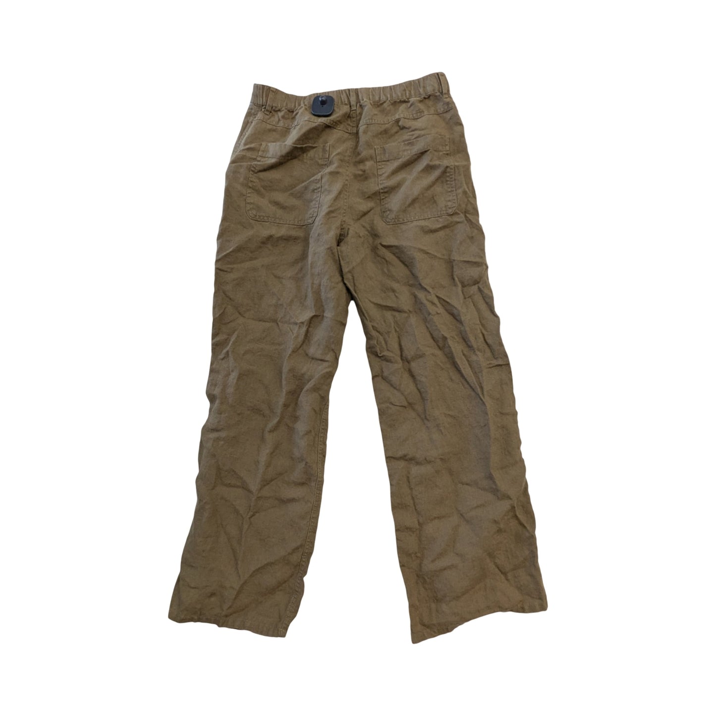 Pants Linen By Madewell In Green, Size:4