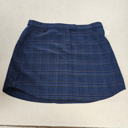 Skirt Mini & Short By Bb Dakota In Plaid Pattern, Size:6