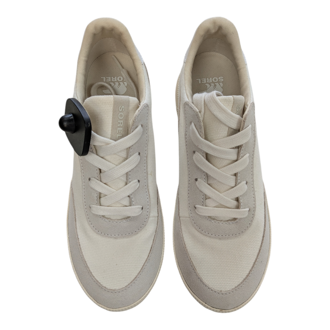Shoes Designer By Sorel In Cream & Grey, Size:10.5