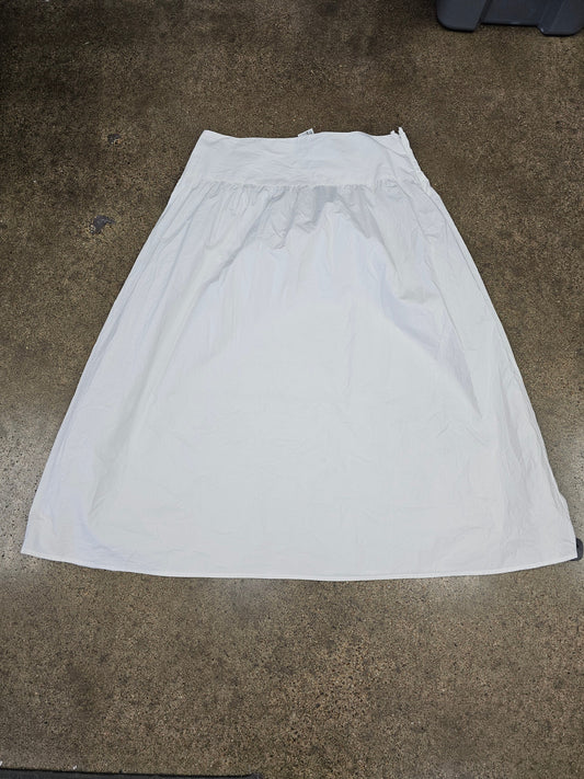 Skirt Maxi By Asos In White, Size:14