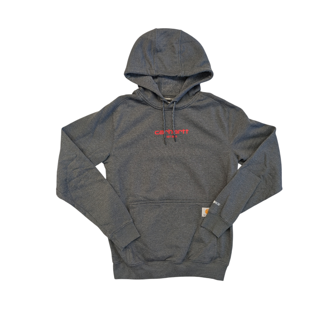 Sweatshirt Hoodie By Carhartt In Grey, Size:S