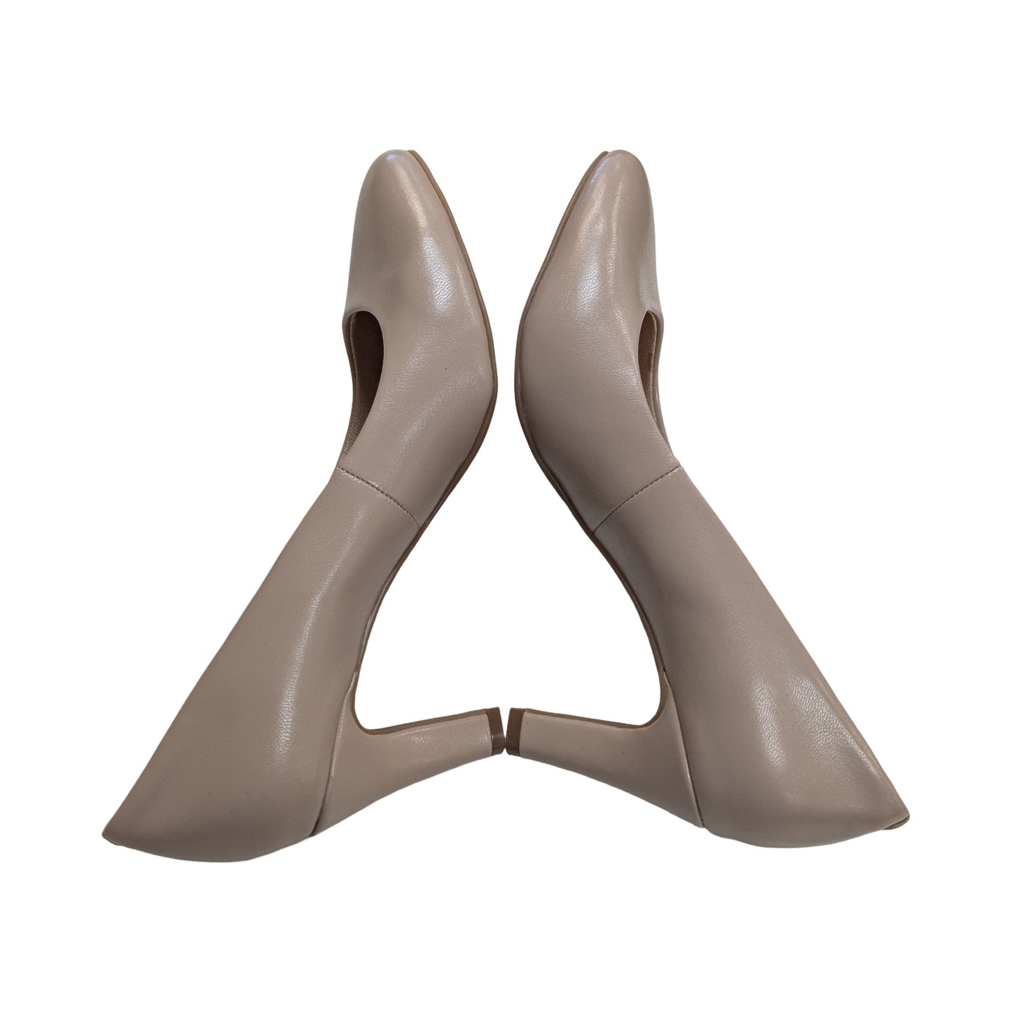Shoes Heels Block By Kelly And Katie In Tan, Size:7