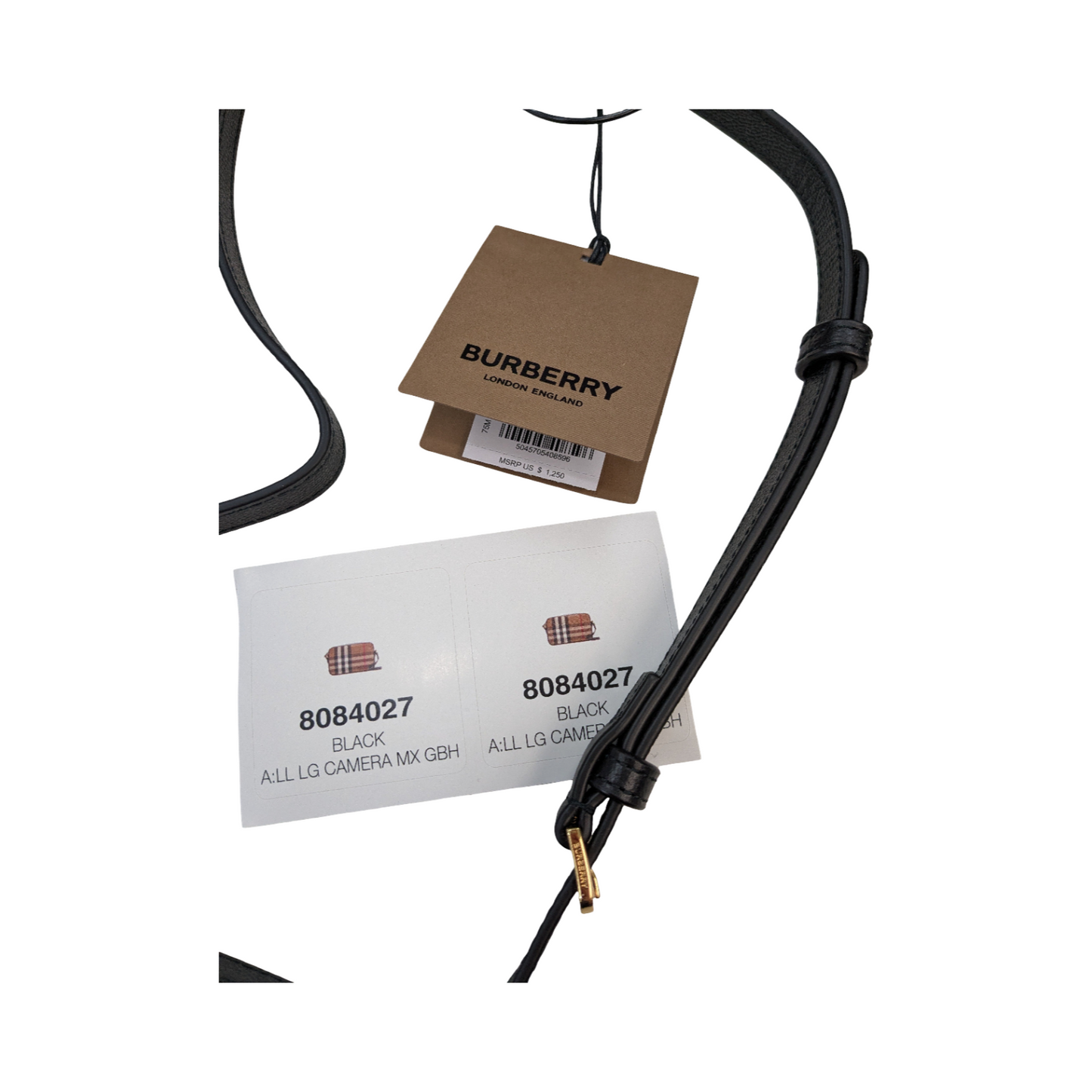 Handbag Luxury Designer By Burberry In Brown, Size:Medium