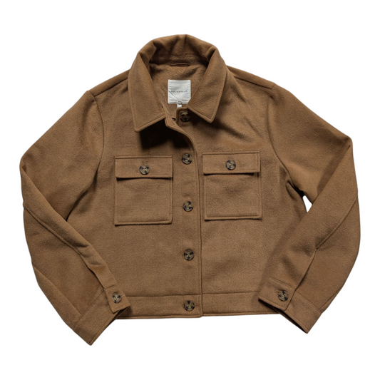 Blazer By Avec Les Filles In Tan, Size:L