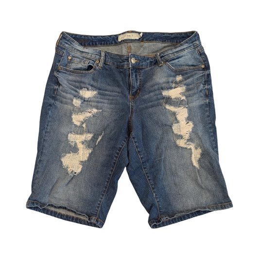 Shorts By Torrid In Blue Denim, Size:16
