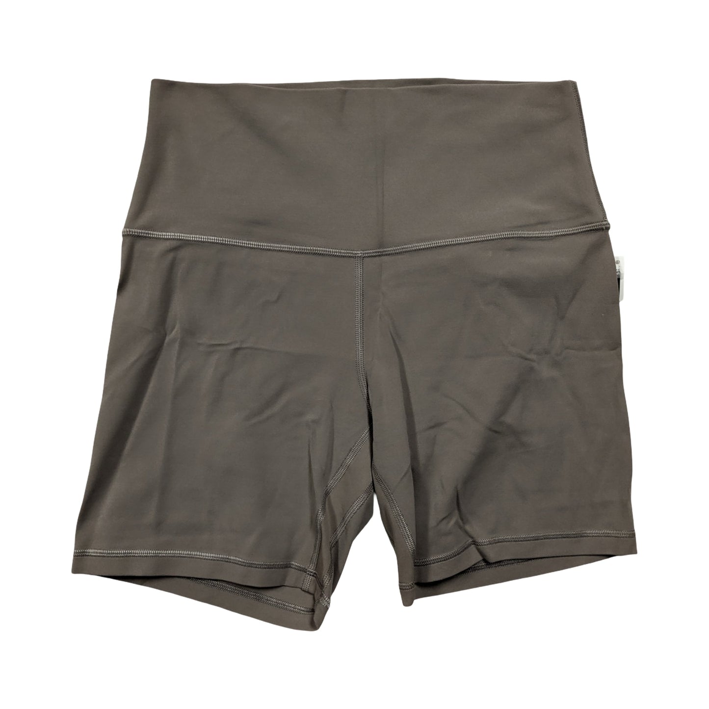 Athletic Shorts By Lululemon In Taupe, Size:8