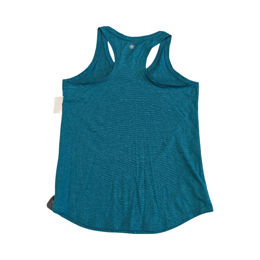 Athletic Tank Top By Tek Gear In Teal, Size:M