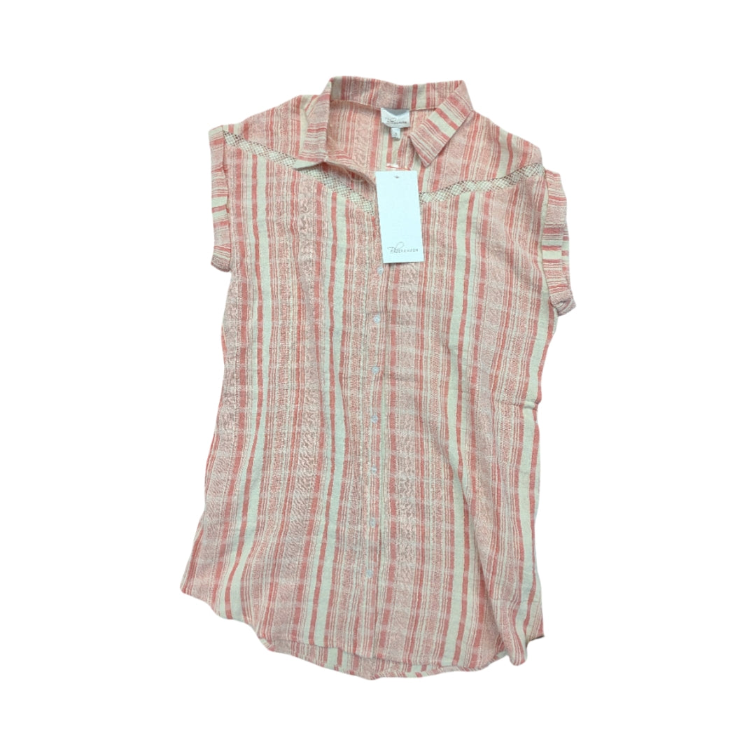 Dress By Cmc In Pink & White, Size:S