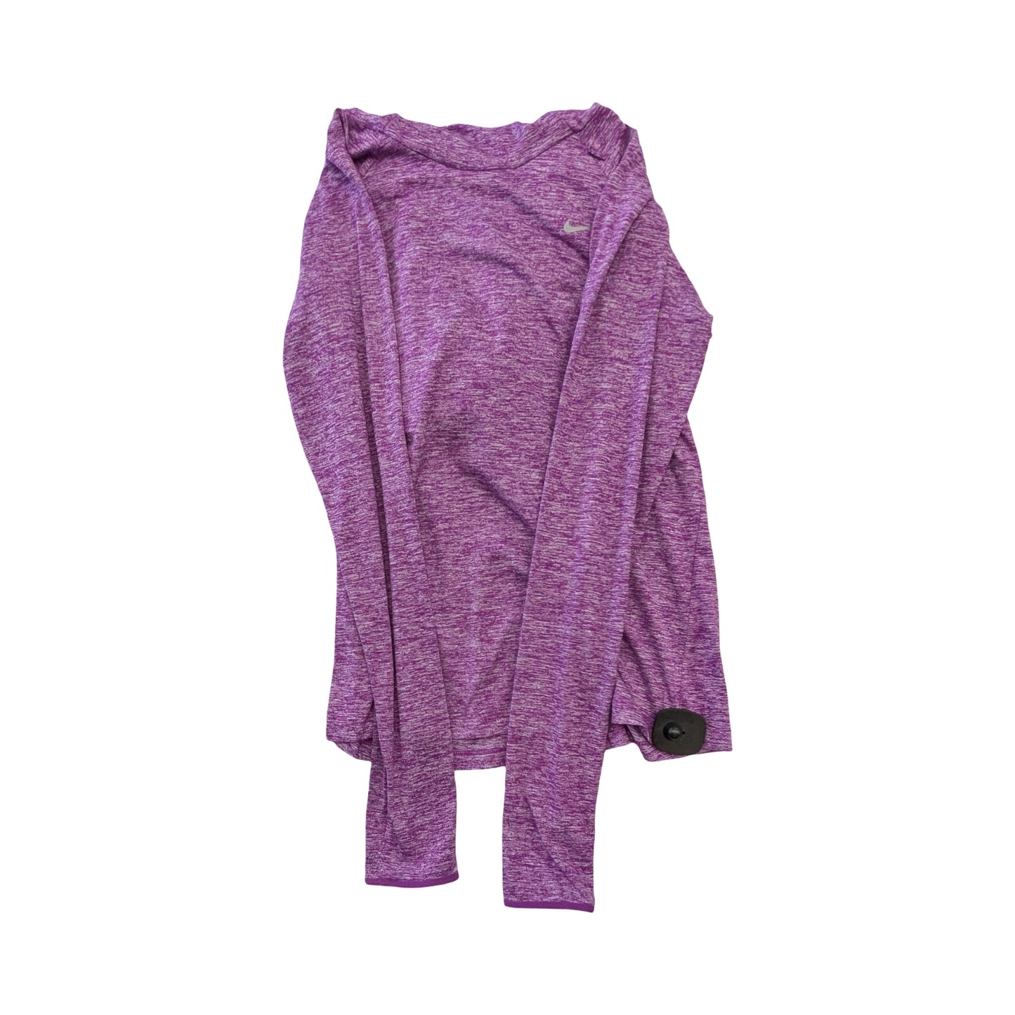 Athletic Sweatshirt Hoodie By Nike In Purple, Size:M