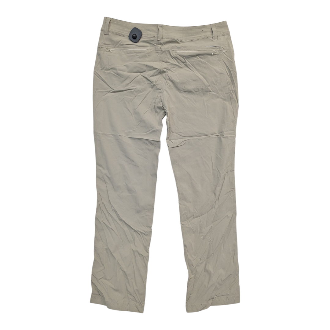 Athletic Pants By Eddie Bauer In Cream, Size:16