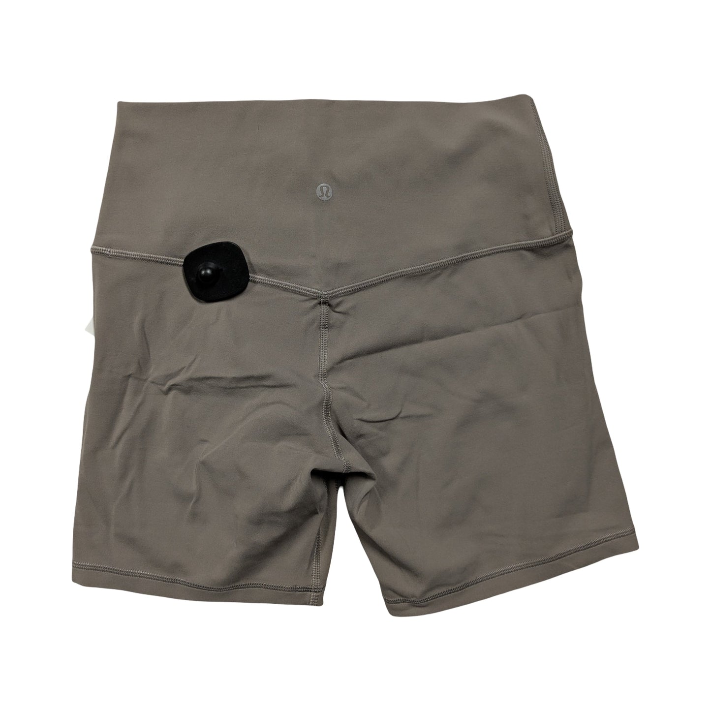 Athletic Shorts By Lululemon In Taupe, Size:8