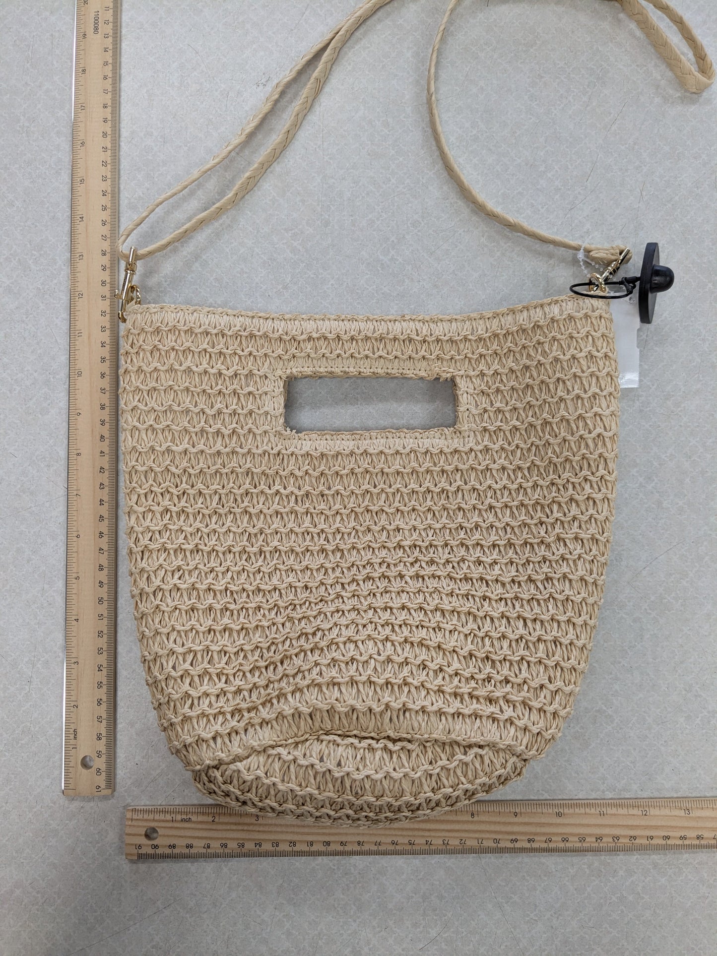 Handbag By Universal Thread In Tan, Size:Medium