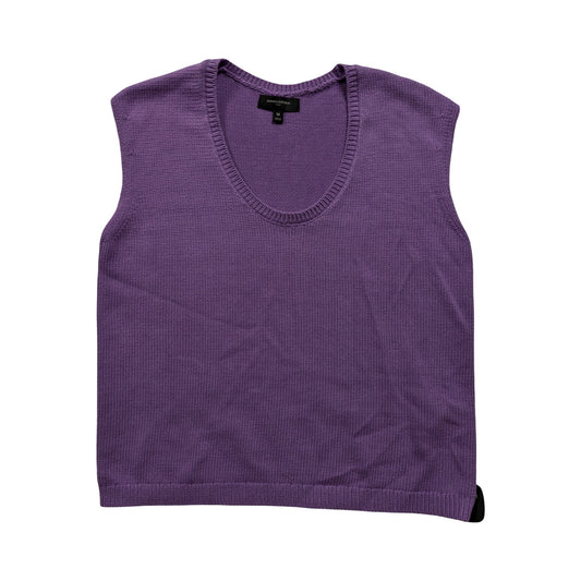 Top Sleeveless By Banana Republic In Purple, Size:M