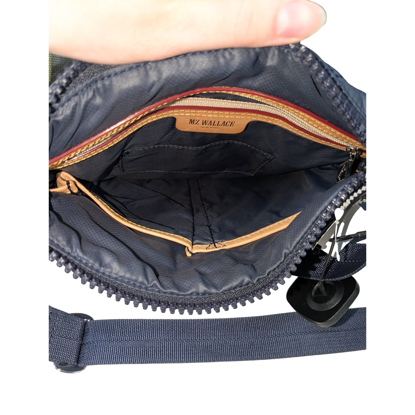 Handbag Designer By Mz Wallace In Navy, Size:Medium