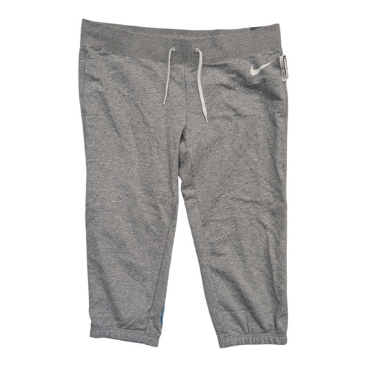 Athletic Pants By Nike In Grey, Size:Xl
