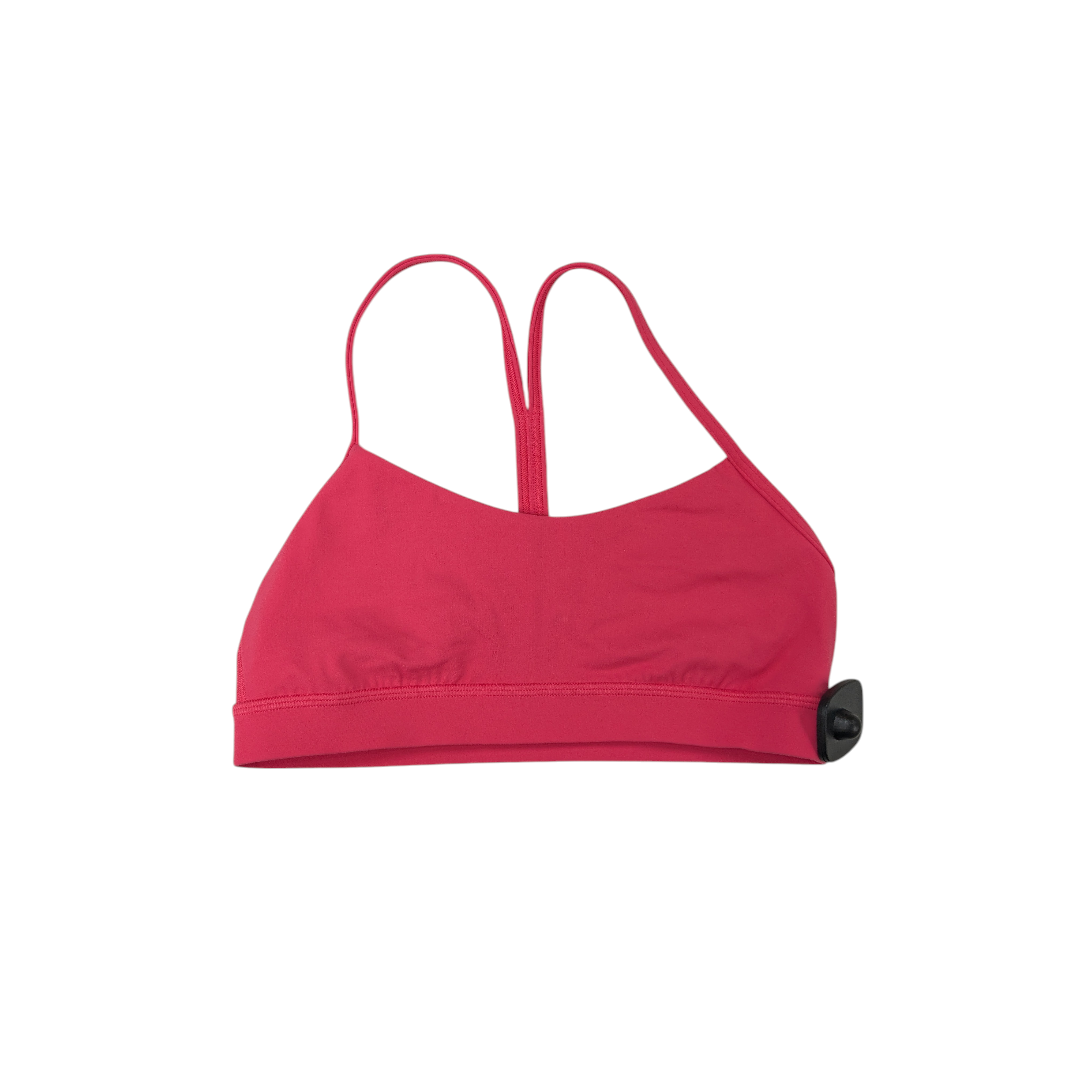Athletic Bra By Lululemon In Pink, Size:8