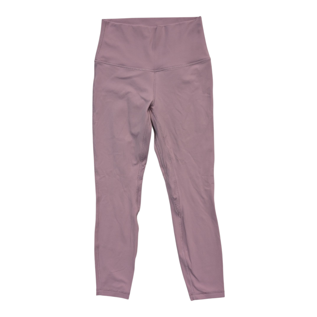 Athletic Leggings By Lululemon In Pink, Size:6