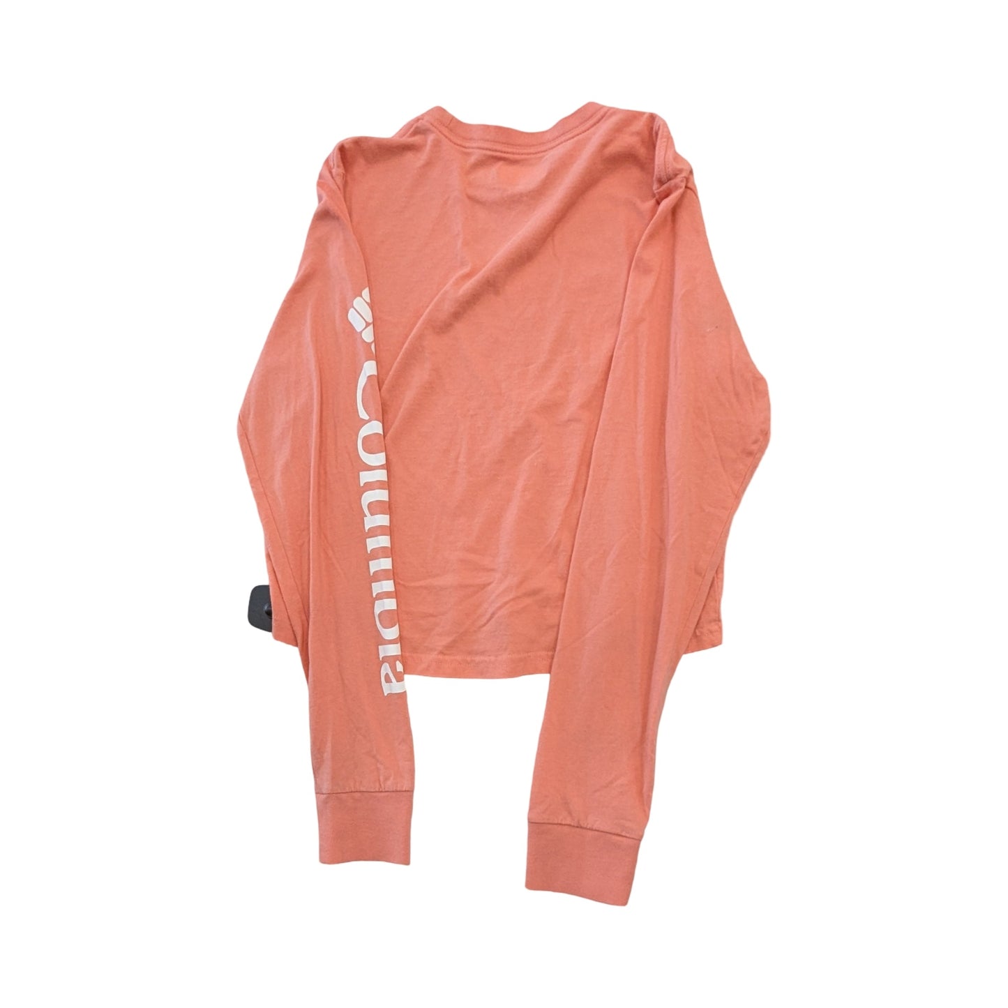 Athletic Top Ls Collar By Columbia In Pink, Size:M