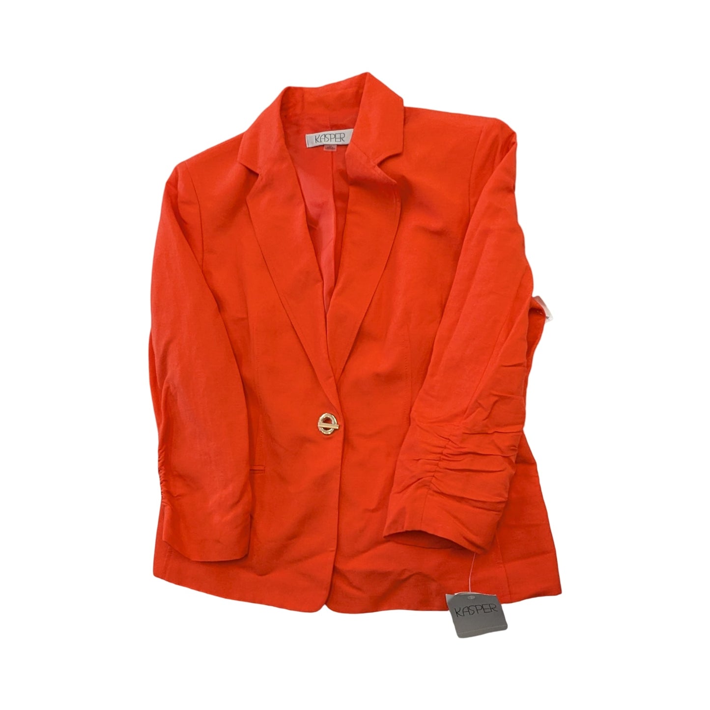 Blazer By Kasper In Orange, Size:12