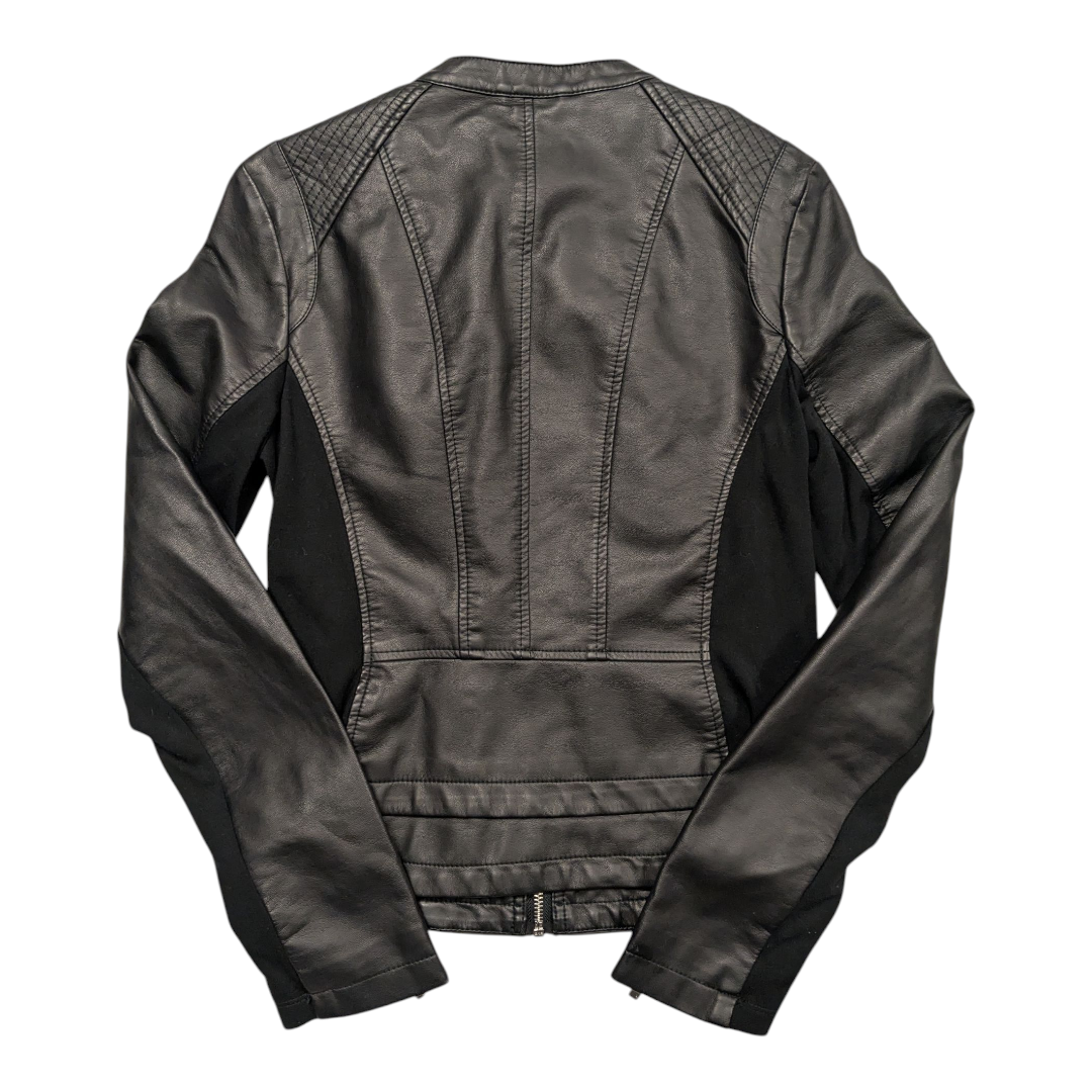 Jacket Moto By Express In Black, Size:S