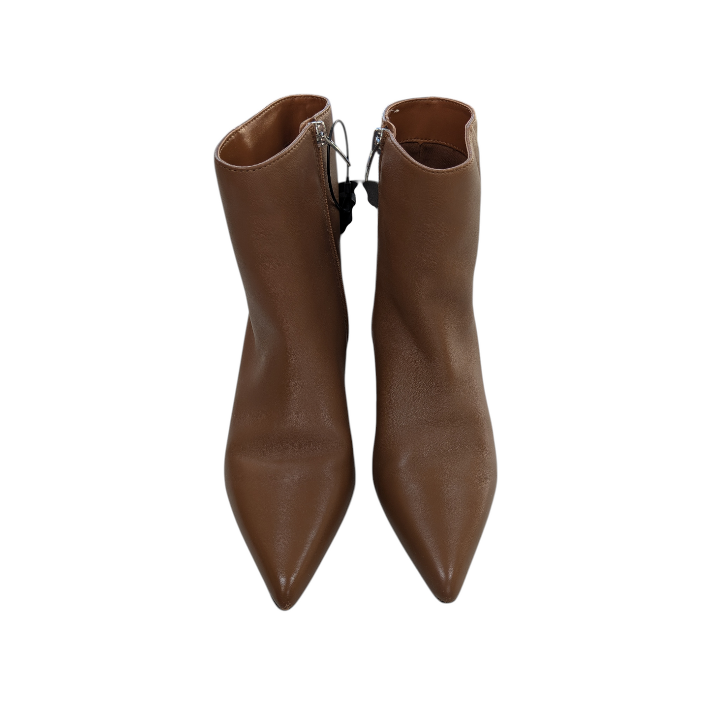 Boots Ankle Heels By Marc Fisher In Brown, Size:6.5