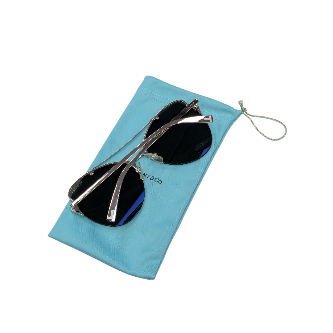 Sunglasses Luxury Designer By Tiffany And Company In Silver
