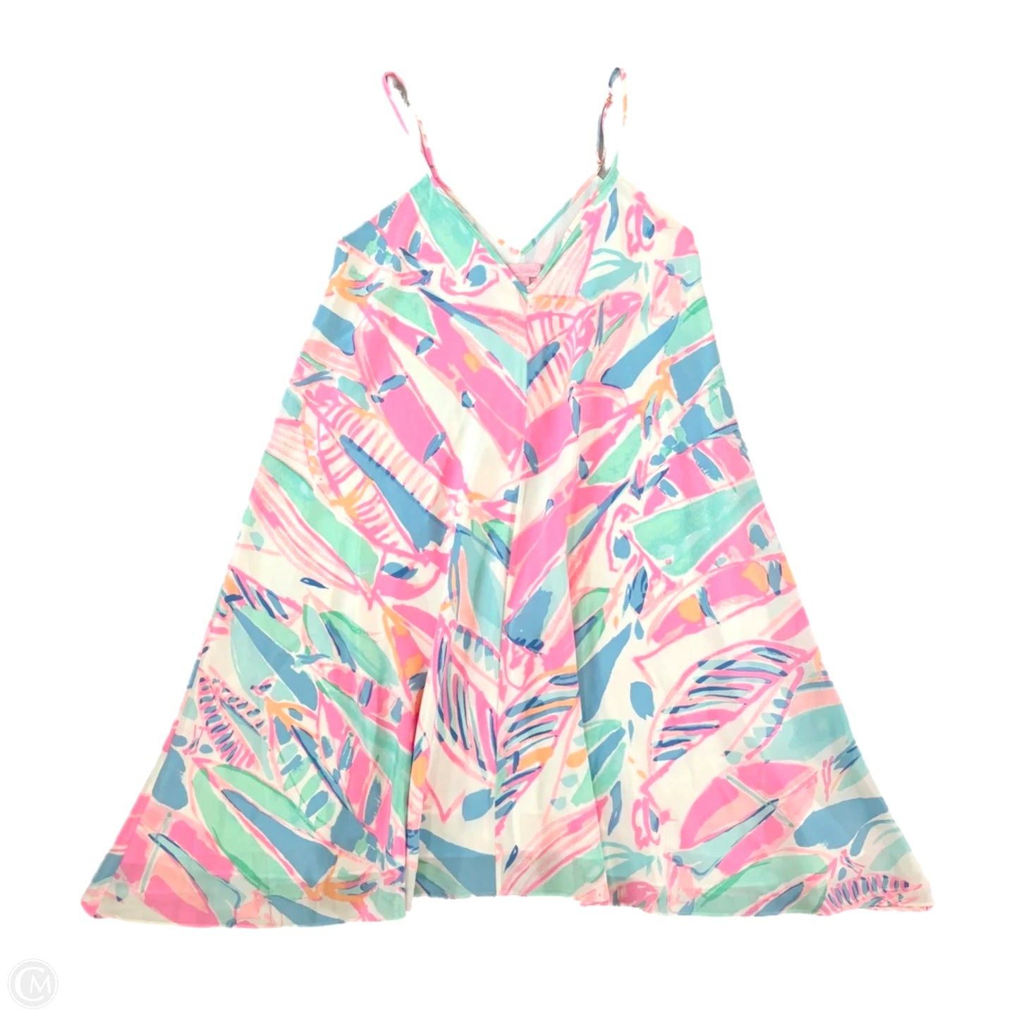 Dress Designer By Lilly Pulitzer In Pink & White, Size: Xxs