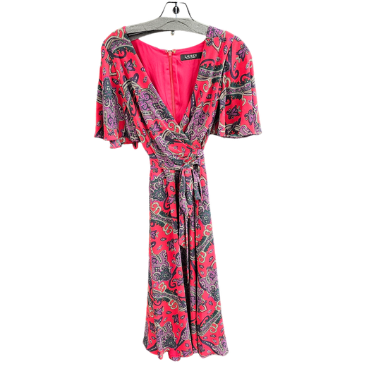 Dress Casual Midi By Lauren By Ralph Lauren  Size: 0