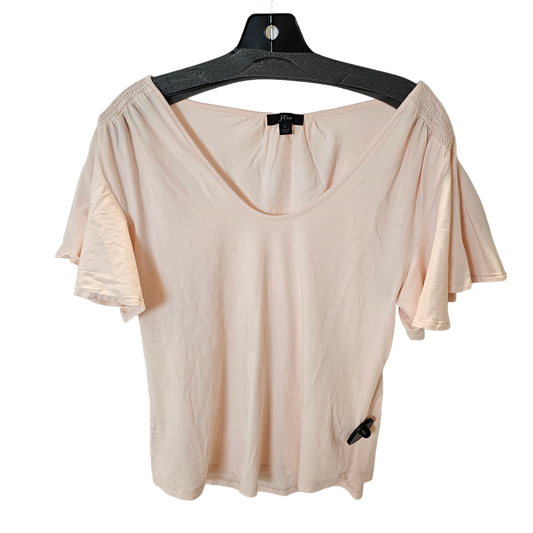 Top Short Sleeve By J Crew  Size: L