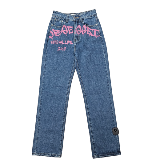 Jeans Straight By adika Size: Xs