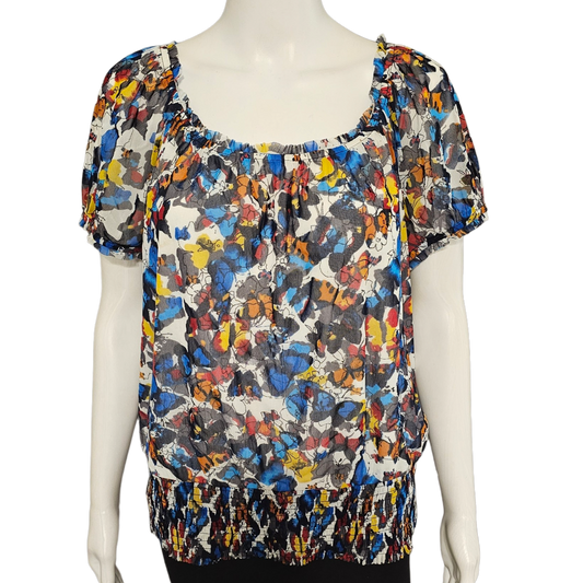 Top Short Sleeve By International Concepts  Size: L