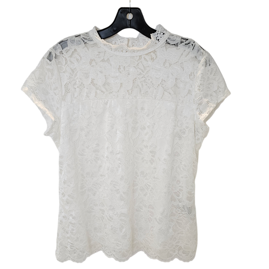 Top Short Sleeve By Adiva  Size: L