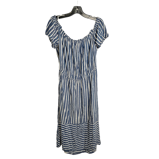 Dress Casual Midi By Loft Beach Size: 2x