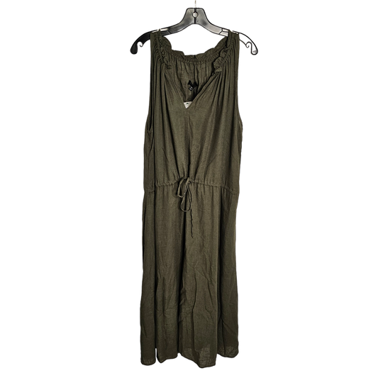 Dress Casual Midi By WELL WORN Size: 2x